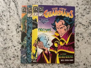 Lot Of 4 The New Guardians DC Coomic Books # 7 8 9 12 Batman Superman Flash J917