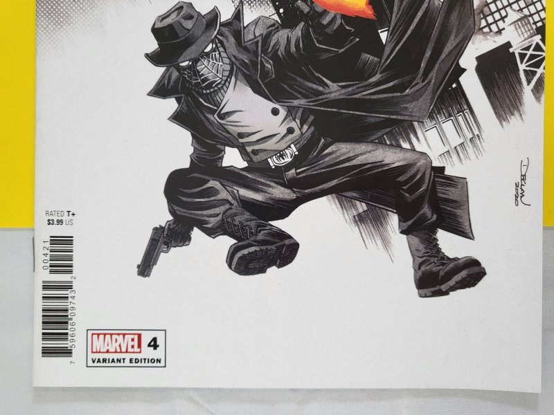 Spider-Man Noir #4 Declan Shalvey 1:25 Variant 2020 Marvel Comics