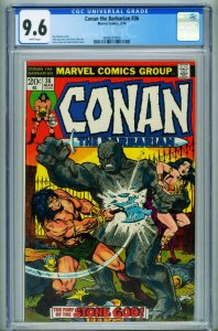 CONAN THE BARBARIAN #36 CGC 9.6--comic book--1974--Marvel-4048257009