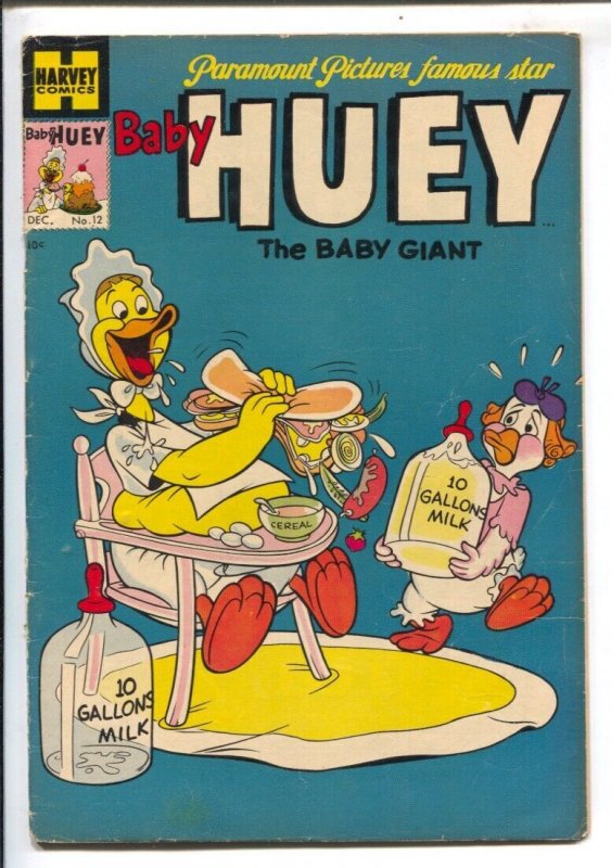 Paramount Animated Comics-Baby Huey #12 1954-Haevey-Herman & Katnip-early iss...