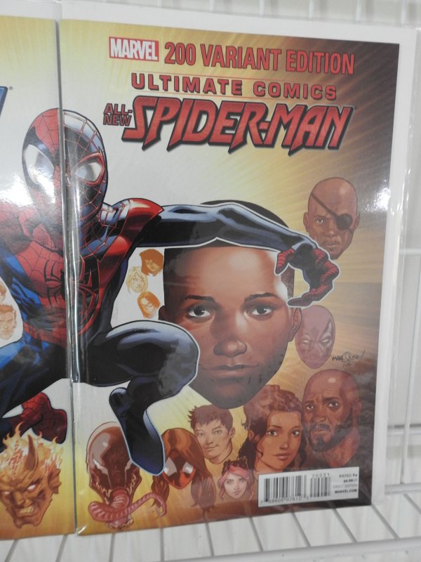 Ultimate Comics Spider-Man #200 (2014) W/ Connecting Cover Variant Miles! NM!!