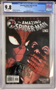 Amazing Spider-Man Vol 2 #39 - CGC 9.8 - Marvel - 2002 -  Stracynski! Romita Jr!