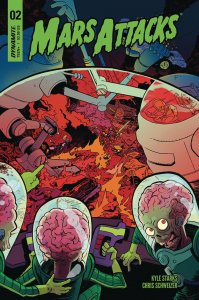 Mars Attacks (2018) #2 VF/NM Erica Henderson Cover Dynamite