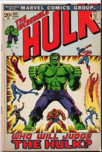 The Incredible Hulk #152 (1972) Hulk