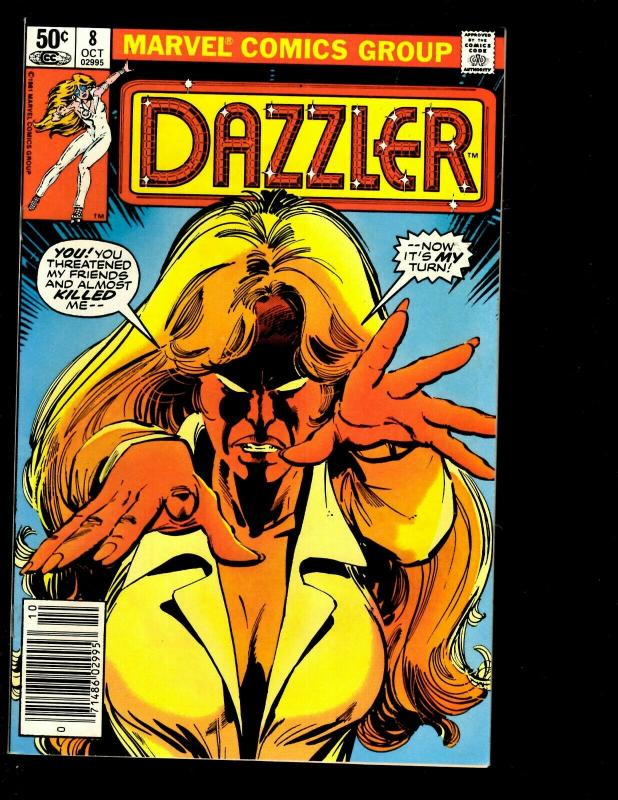 Lot of 11 Dazzler Marvel Comic Books # 1 2 3 4 5 6 7 8 9 10 11 Spider-Man JF10