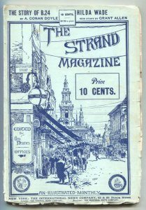 PULP:  Strand Magazine Pulp April 1899- Arthur Conan Doyle VG