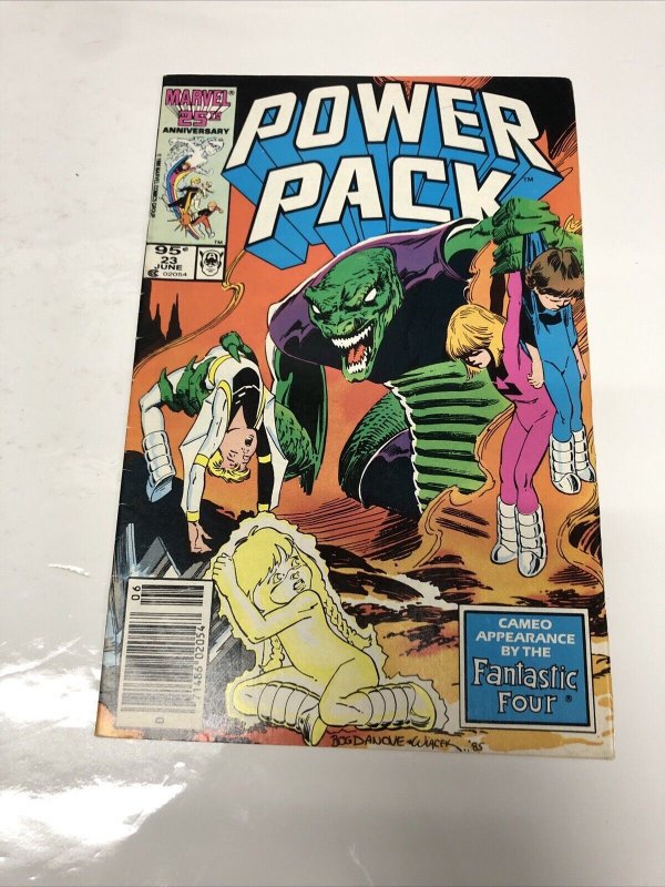 Power Pack (1984) # 23 (FN) Canadian Price Variant • Louise Simonson • Marvel