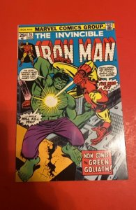 Iron Man #76 (1975)vs the Hulk  mid/ higher grade