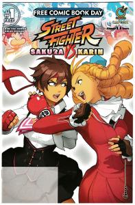 FCBD Street Fighter Sakura vs Karin #1 (Udon, 2019) NM