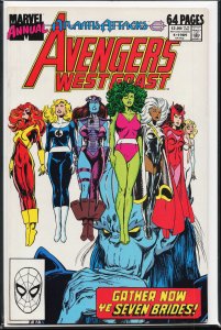 Avengers West Coast Annual #4 (1989)