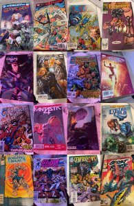 Lot of 16 Comics (See Description) Fantastic Four, Excalibur, Harley Quinn, D...
