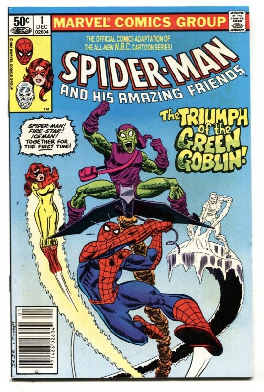 Spider-Man and his Amazing Friends #1 1980-First FIRESTAR-VF/NM