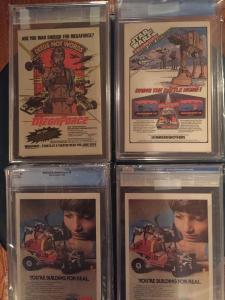 wolverine limited series 1-4 CGC all 9.6, Mint Cases