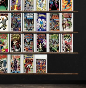 Huge Lot 150+ Comics with Power Pack, Warlord, Thor, Iron Man & More!