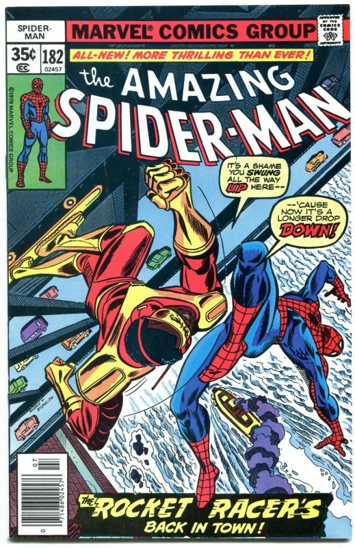 AMAZING SPIDER-MAN #182-vf/nm-Bronze Age--High Grade VF/NM