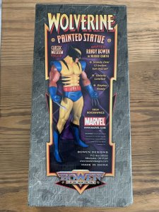 Wolverine Painted Statue Classic Museum 1508/1600 Randy Bowen Designs 2008 NIB