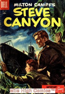 STEVE CANYON (1953 Series) #1 FC #641 Fair Comics Book