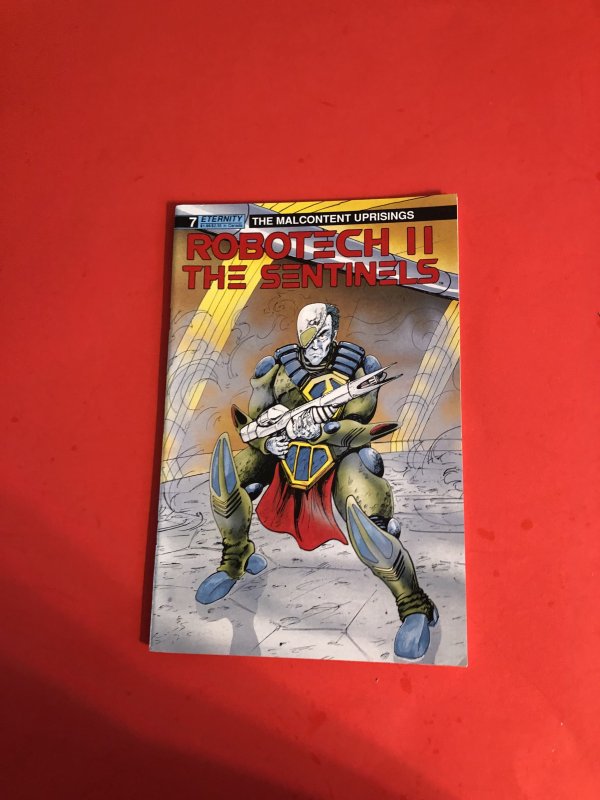 Robotech II: The Sentinels - The Malcontent Uprisings #7 (1990) VF+