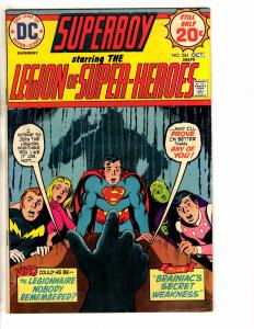 5 Superboy & The Legion Of Super-Heroes DC Comic Books #202 203 204 206 207 J273