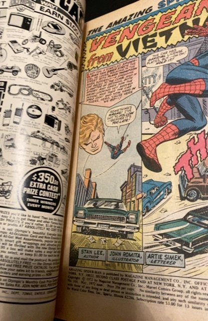 The Amazing Spider-Man #108 (1972)marked for murder