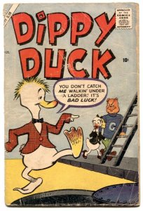 Dippy Duck #1 1957- Atlas obscure funny animal G