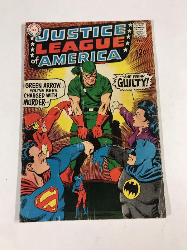 Justice League Of America 69 3.5 Vg- Very Good- Dc Silver Age 