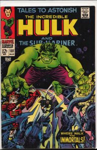 Tales to Astonish #101 (1968) Hulk