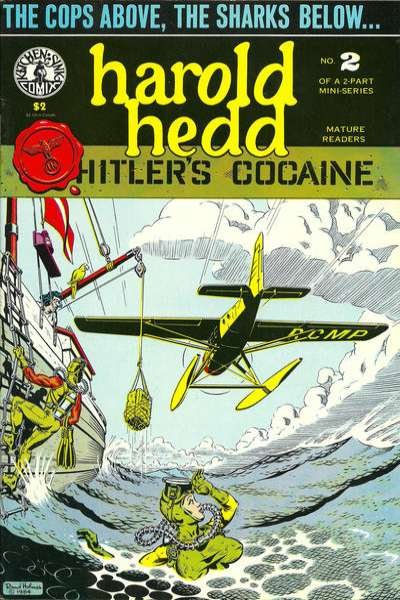 Harold Hedd in Hitler's Cocaine #2, NM- (Stock photo)