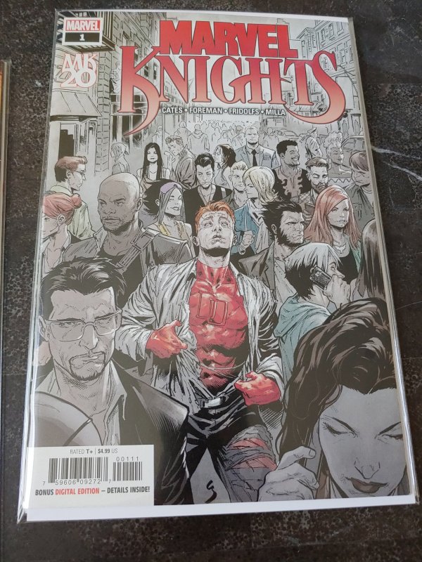 Marvel Knights 20th 1A Shaw Variant NM