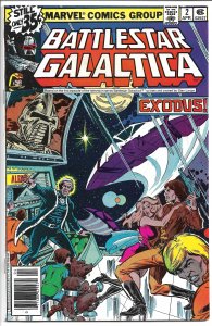 Battlestar Galactica #2 - Bronze Age -  April, 1979 (VF+)