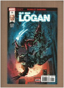 Old Man Logan #33 Marvel Comics 2018 Wolverine Silver Samurai NM- 9.2