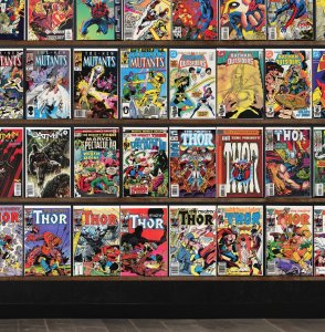 Huge Lot 150+ Comics with Iron Man, Thor, The Incredible Hulk & More!