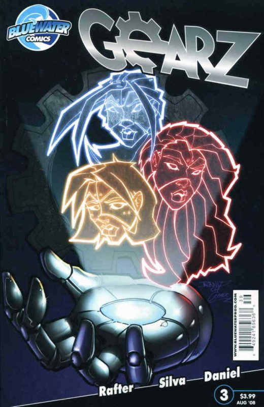 Gearz #3 VF/NM; Bluewater | save on shipping - details inside