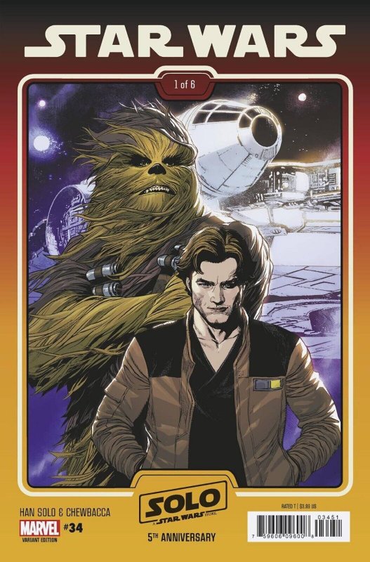 Star Wars 34 Leinil Yu Variant Cover NM Marvel 2023 Pre Sale Ships