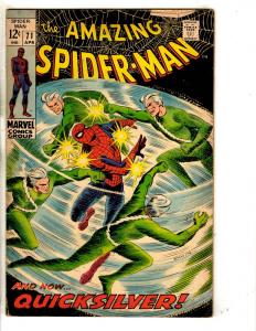 Amazing Spider-Man # 71 VG/FN Marvel Comic Book Goblin Silver Age Stan Lee JG9