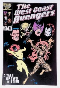 West Coast Avengers #16 (Jan 1987, Marvel) 8.0 VF