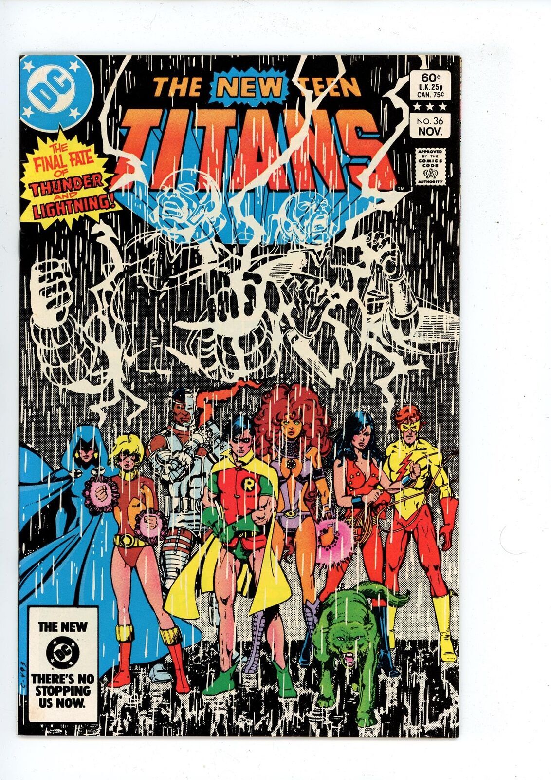 The New Teen Titans (1983) # 36 (NM) Canadian Price Variant • CPV • Wolfman