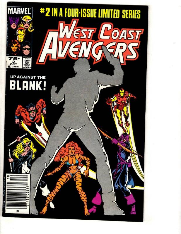 Lot Of 10 Avengers West Coast Marvel Comics # 15 17 18 21 22 26 27 2 3 4 JW2