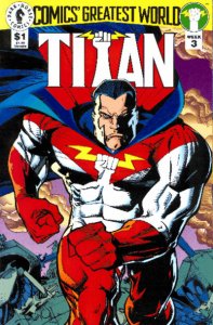 Comics' Greatest World: Golden City #3 Titan Comic Book 1993 - Dark Horse