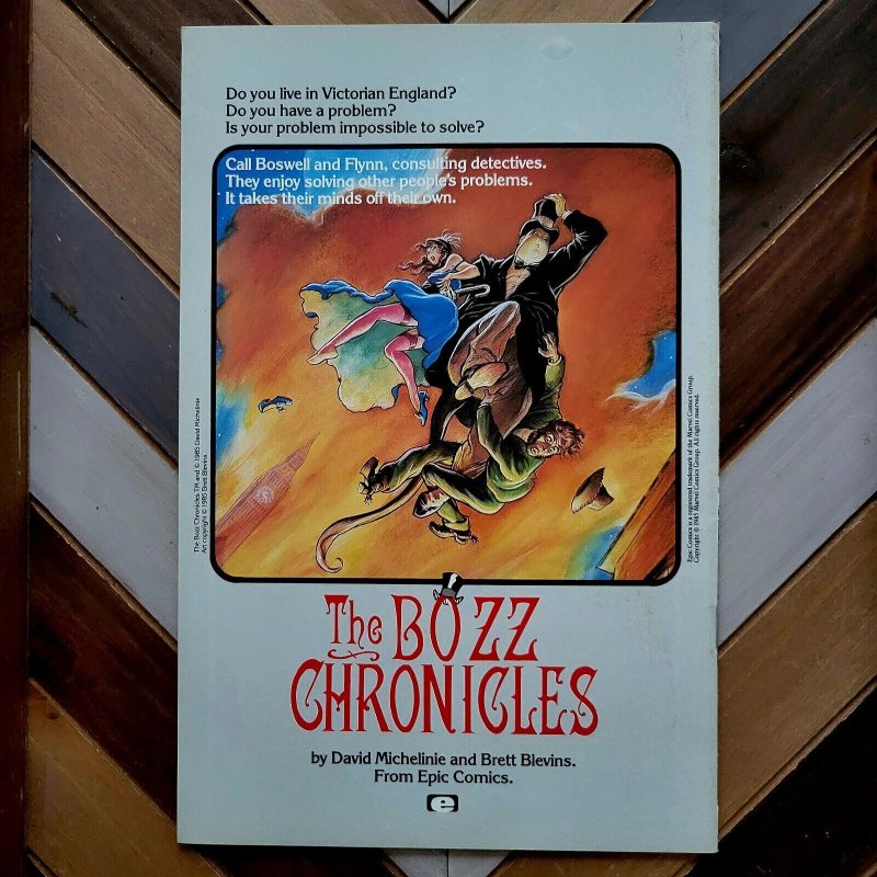 COYOTE #16 (Marvel/Epic 1983) Final Issue Flyin' United ft Reagan & Gorbachev