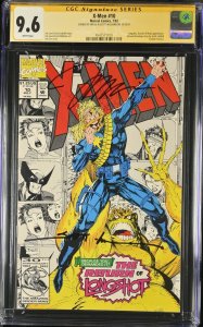 X-Men (1992) # 10 (CGC 9.6) Signed By Jim Lee * Scott Williams * Marvel Comics