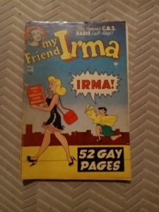 My Friend Irma #8 Atlas Timely Comics 1951 Golden Age Dan Decarlo good girl art