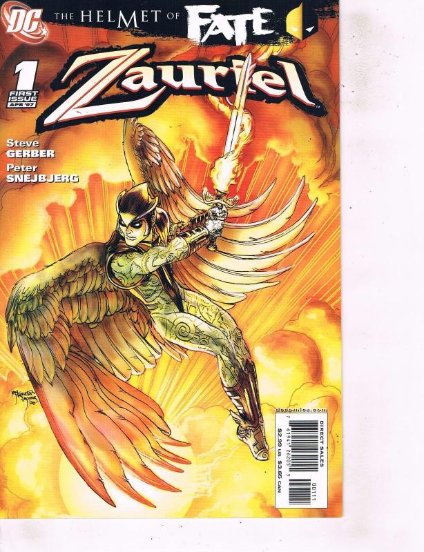 Lot Of 2 Comic Books DC Zauriel #1 and Sargon The Sorcerer #1  LH24