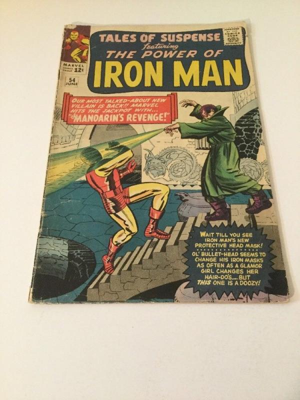 Tales Of Suspense 54 3.0 GD/VG Good/Very Good 2nd Appearance Of Mandarin