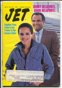 Jet 6/20/1983-Harry & Shari Belafonte-African-American culture-FN-