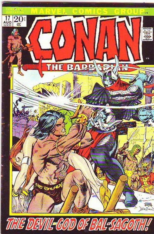 Conan the Barbarian #17 (Aug-72) VF+ High-Grade Conan the Barbarian