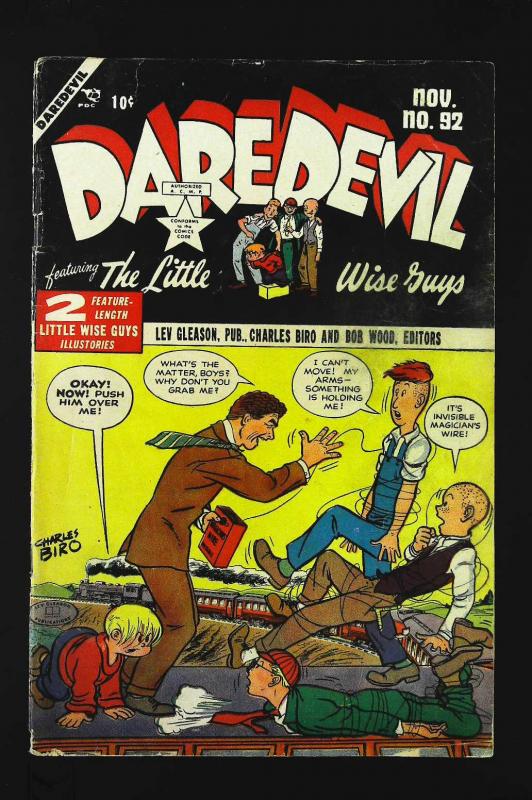 Daredevil Comics (1941 series) #92, VG- (Actual scan)