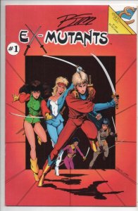 EX-MUTANTS #1, VF/NM, Signed by Ron Lim, Eternity, 1986, Post-Atomic Holocaust
