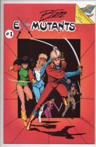 EX-MUTANTS #1, NM, Signed by Ron Lim, Eternity, 1986, Post-Atomic Holocaust