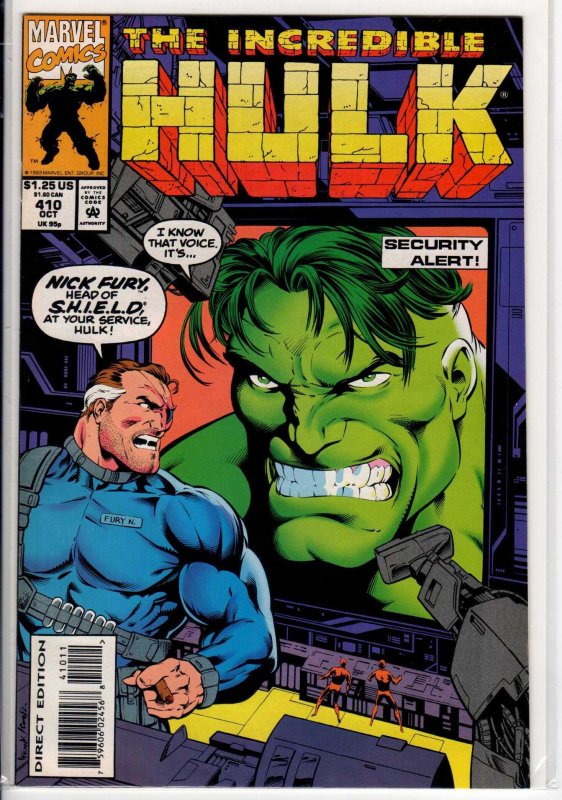 The Incredible Hulk #410 Direct Edition (1993) 9.4 NM